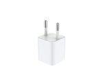 Telefoni laadija, toalaadija-adapter, 1xUSB 1A, valge
