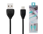 microUSB LAADIMISJUHE (REMAX USB kaabel, 1m, must)