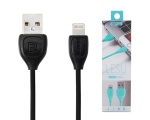 IPHONE LAADIMISJUHE (REMAX USB kaabel, 1m, must)